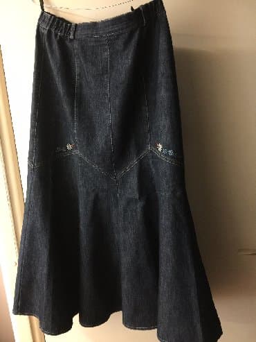 elipsa bluze: Suknja Elipsa, vel 40, 100% pamuk, dužina 92cm, struk 78cm — 1