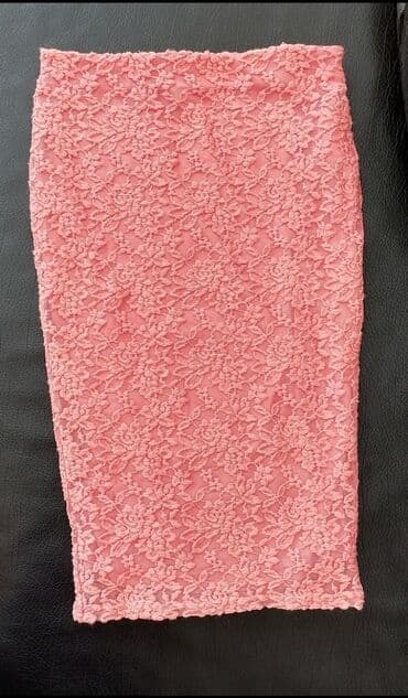 svilene ešarpe beograd: S (EU 36), Midi, color - Pink — 5