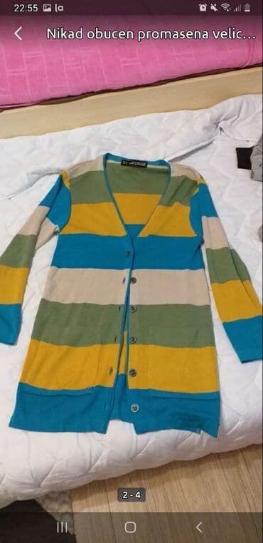 Women's Sweaters, Cardigans: Nov dzemper vel M - L, nikad nosen — 2