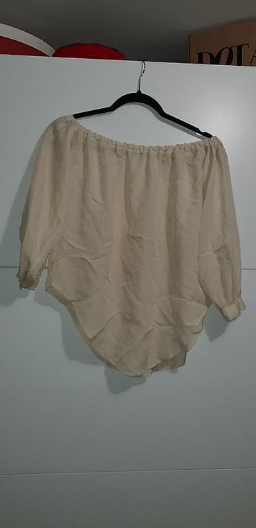 springfield bluza: Košulja gola ramena na dugmice,spuštena ramena sa elastičnom gumom oko — 2