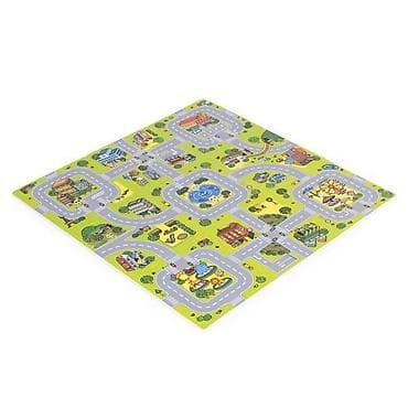 trenerke na veliko: Velika podloga za igru EVA FOAM City 90.5x90.5 cm – 21 delova | — 1