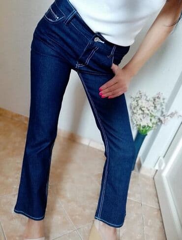 Jeans: Denim Farmerke s — 4