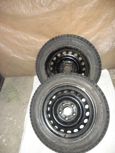 felne 4x98 r15: Tockovi za Mercedes 190,letnje gume Semperit 195/60x15 cola,sara na — 1