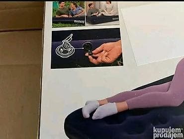 kauči za spavanje cene: Dupli vazdušni krevet na naduvavanje Bestway; Cena 4500 din Dvostruka — 3