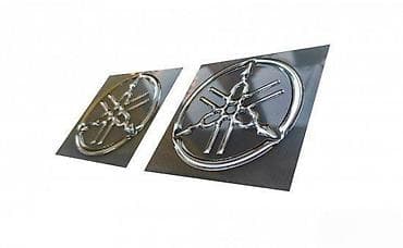 Personal Items: YAMAHA - hrom stiker - 854 📌 Opis: Samolepljivi stikeri izradjeni od — 2