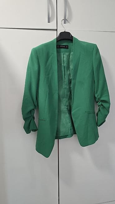 Ženski zeleni blejzer – Dilvin Basic Collection - Brend: Dilvin Basic