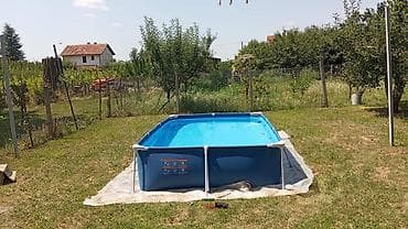 polovne montažne garaže: Bestway Steel Pro bazen sa okvirom 3,00m x 2,01m x 66cm Bazen sa — 3