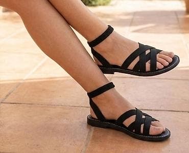 Ženske letnje sandale – crne - Elegantne sandale sa više ukrštenih na lalafo.rs Ženske letnje sandale – crne - Elegantne sandale sa više ukrštenih