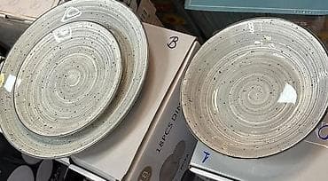Dish Sets: Set tanjira “Joy Home” – spiralni dizajn sa tačkicama - Materijal — 2