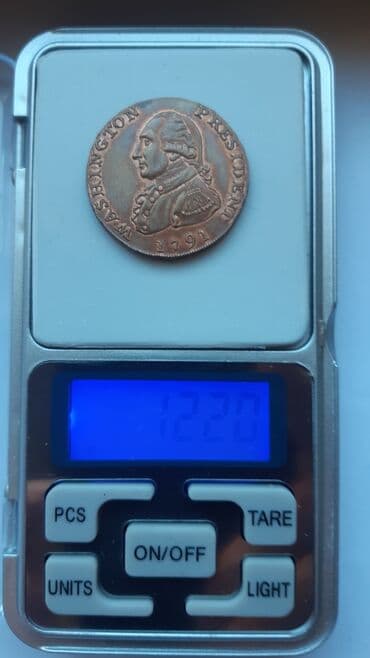 Umetnost i kolekcionarstvo: Američki token/žeton “Washington President” – 1791 - Predmet — 3