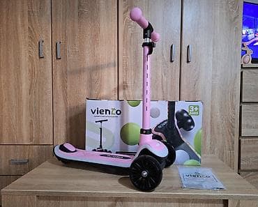 aksa kucica za decu: Nov Viento svetleći trotinet za devojčice roze, pink Trotinet je — 2