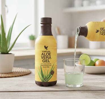 jakne s: Forever Aloe Vera Gel je napitak koji sadrži 99.7% čistog aloja vera — 1