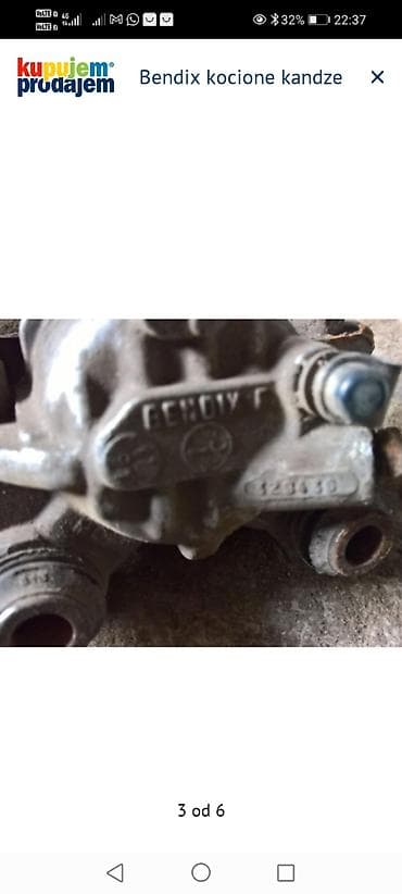 svetlece kapice za ventile auta: Bendix i Girling kočione kandže – više komada - Tip/marka: Bendix i — 7