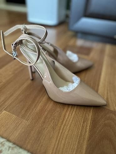 kozne pantalone cena: Elegantne ženske salonke na visoku štiklu - Model: špic cipele sa — 3