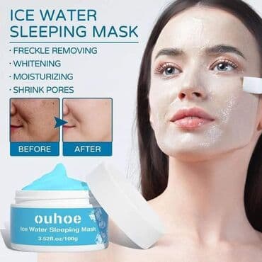 krema za izbeljivanje koze: Cena 890 din Ice Water maska za lice 100g *uklanjanje pega — 2