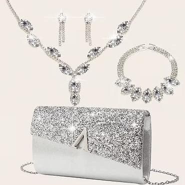 Beauty & Care: Elegantni set za svečane prilike – komplet nakita sa večernjom — 4