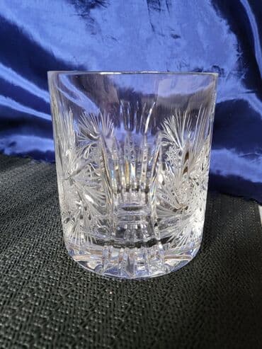 case za zestoko pice: Case kristal,rucni rad za zestoko pice iz 70ih. Case bez — 9