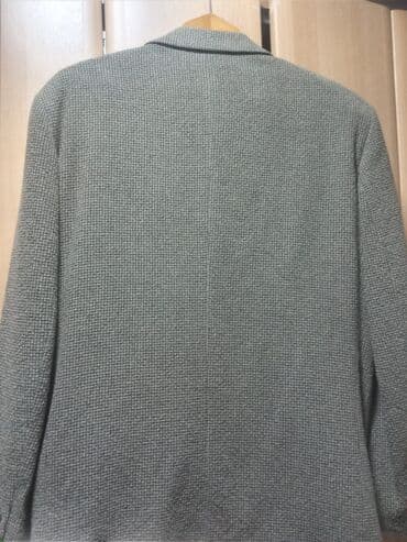 tech fleece 1:1: Suit jacket, XL (EU 54), color - Grey, Wool — 2
