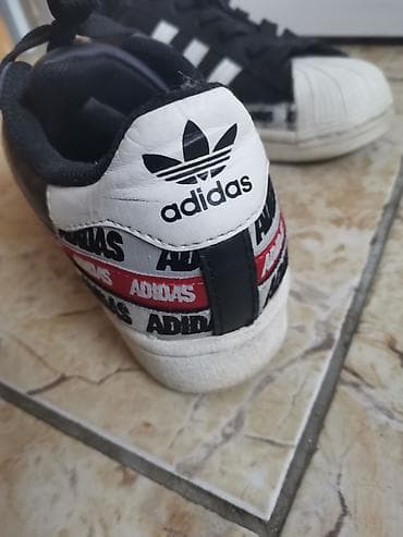 Rubber boots: Original Adidas Superstar kozne patike br 38-23,5cm unutrasnje — 5