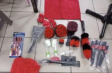 Komplet za detaljno čišćenje i održavanje automobila – više delova