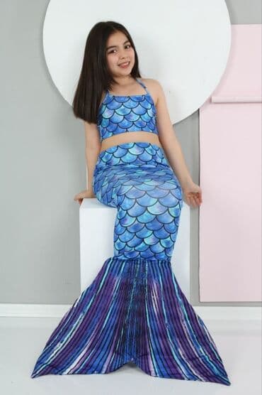 kupaci donji delovi: Trodelni sirena kupaći do 12 godina - 2800 din — 2