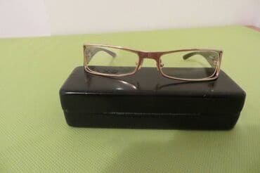 kozne mokasine sa debelim djonom: Prescription glasses, color - Gold — 2