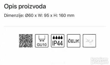 pepco za kuću: Šifra:900341 Brend: MITEA Lighting Barkod: Osnovno pakovanje:1.00 kom — 4