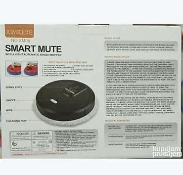 cena nutri buleta: SMART MUTE XIMEIJI Robot Usisivač/Mop – Inteligentno i Tihо Čišćenje — 5