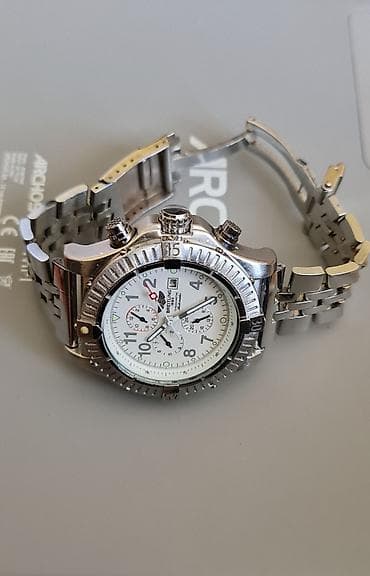 benyar satovi: Breitling Chronometre Automatic – muški hronograf - Švajcarski — 4