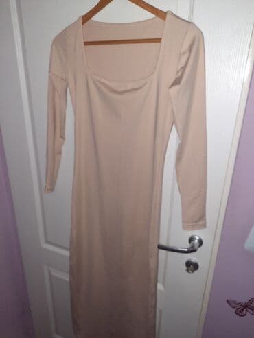 h m haljine za devojcice: M (EU 38), color - Beige, Evening, Long sleeves — 2