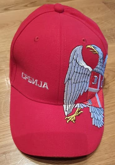 muske helanke za zimu: Kacket srbija - nov ! Originalan, crveni — 2
