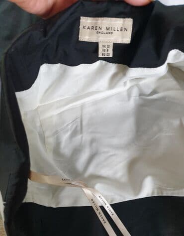 torbe sa sirokim kaisem: Karen Millen S (EU 36), color - White, Cocktail, Without sleeves — 3