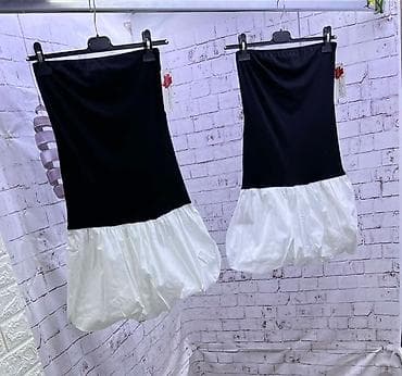Haljine: Crno-bela mini haljina bez bretela
1500 din
S M L — 4