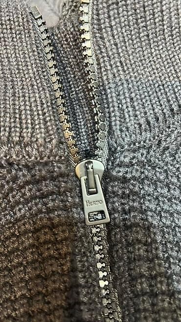 pantalone s: Herno muška hibridna jakna/džemper - Model: pleteni džemper sa — 4