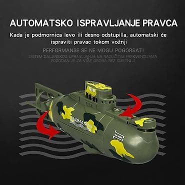 Autosedišta: Nova RC podmornica. Ima punjivu bateriju koja se puni preko USB kabla — 3