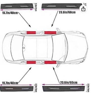adapter za auto upaljač sa 220v na 12v: Stikeri za prag automobila - karbon TOYOTA Stikeri za prag automobila — 7