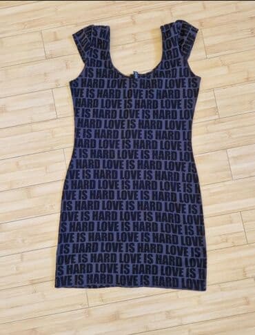 najlepse haljine za svecane prilike: H&M M (EU 38), bоја - Tamnoplava, Oversize, Na bretele — 1