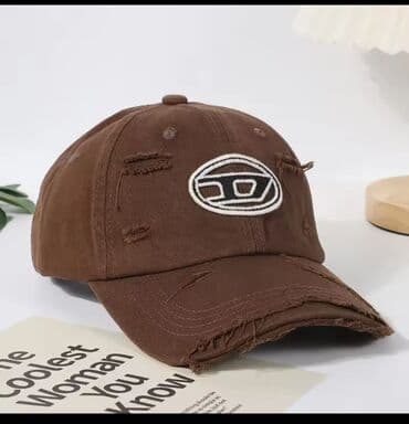 bež čizme od brušene kože: Cap, Diesel, color - Brown — 1
