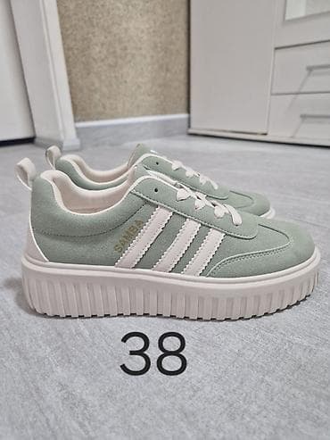 patike u boji: Patike Adidas Samba – veličina 38 - Model: Samba - Boja: svetlozelena — 1