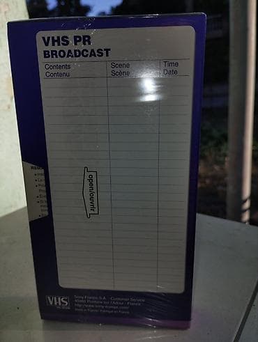 kamere vrsac: Sony VHS PR Broadcast E-30PR profesionalne videokasete - Tip: VHS PR — 2