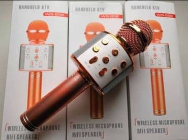 bežični usisivač cena: Mikrofon karaoke WS-858 Cena 1700din Dostupan u više boja! svetlo — 6