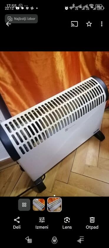 honor 20: Električni konvektor ELIN. - Tip: podni konvektor grejač sa — 8