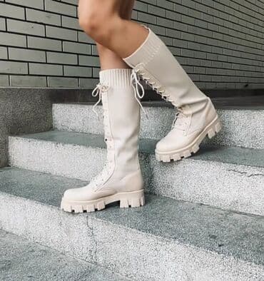 bajkerske čizme: High boots, 38 — 10