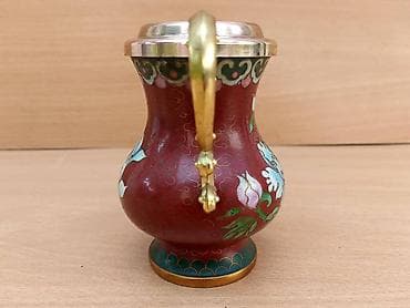 sajt za prodavanje odece: KLOAZON - vazna 4 KLOAZON vazna, izuzetan rad. Visina 10 cm, prečnik — 4