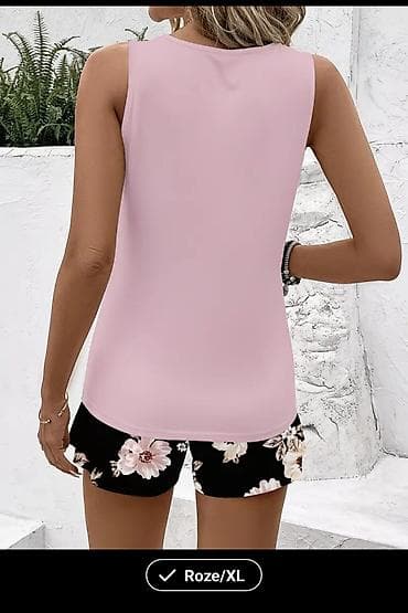 patike n: Ženska letnja kombinacija – majica bez rukava i šorts novo - Boja — 2