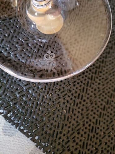 swarovski case za vino cena: Case za vino,Rosenthal,kristal,rucni rad Nemacka 70te. Case tanak — 18