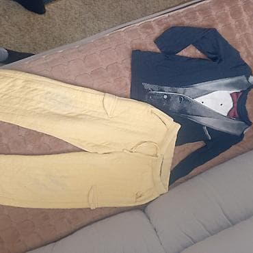 Kids' costumes: Komplet dečije garderobe – više kombinacija za dečake: 1) Dukserica — 8