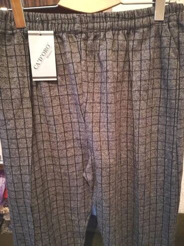 pocepane pantalone: 3XL (EU 46), Regular rise, Palazzo — 4