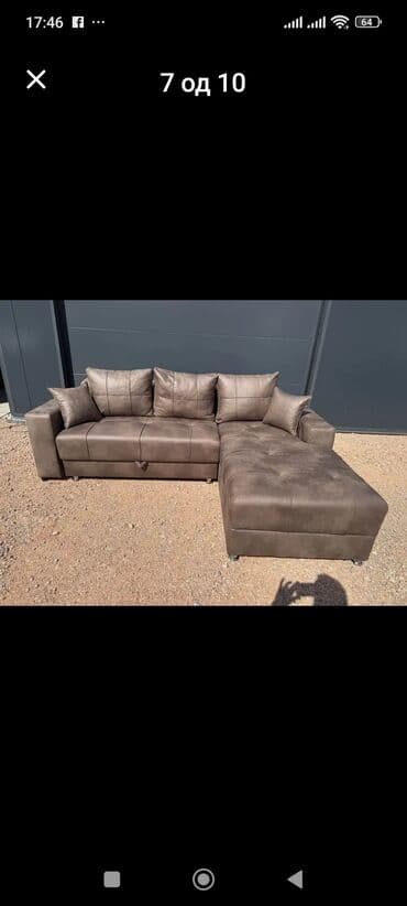 nove ugaone garniture ruma: Ugaona garnitura sa MEMO PENOM ležajem i prostorom za odlaganje. - — 7