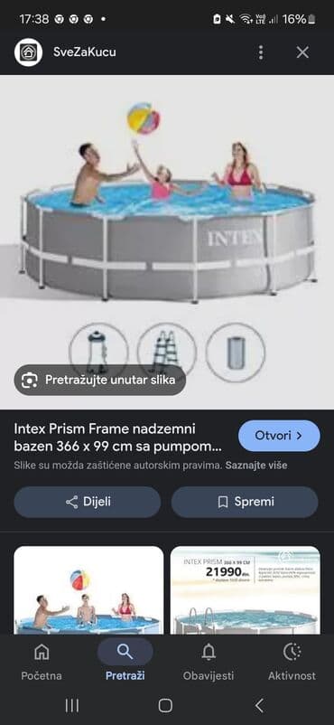 Bazeni i oprema: Pumpa za bazene